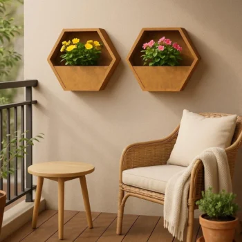 væghængt plantekasser