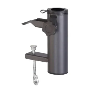 pladsbesparende parasolbeslag til altanen