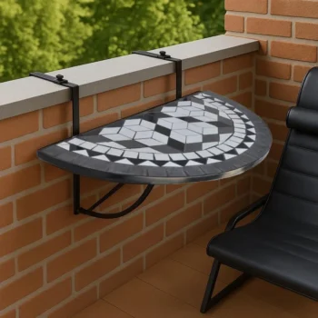 mosaik hængebord til altan