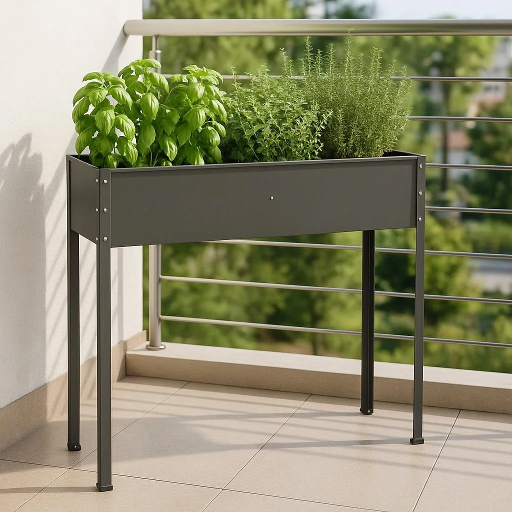 forhøjet plantekasse
