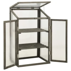 Altan drivhus i fyrretræ - 60X45X100 cm