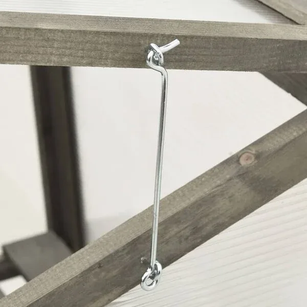 Altan drivhus i fyrretræ - 60X45X100 cm