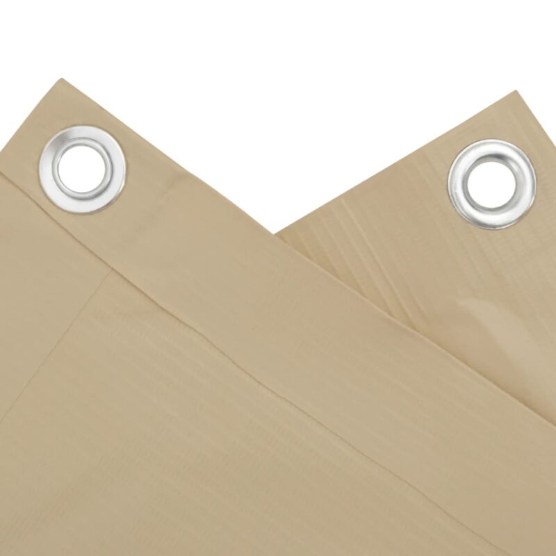 Ventra Altanafskærmning - Oxfordstof Beige