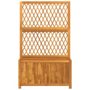 Stor Plantekasse Med Espalier (flere størrelser)